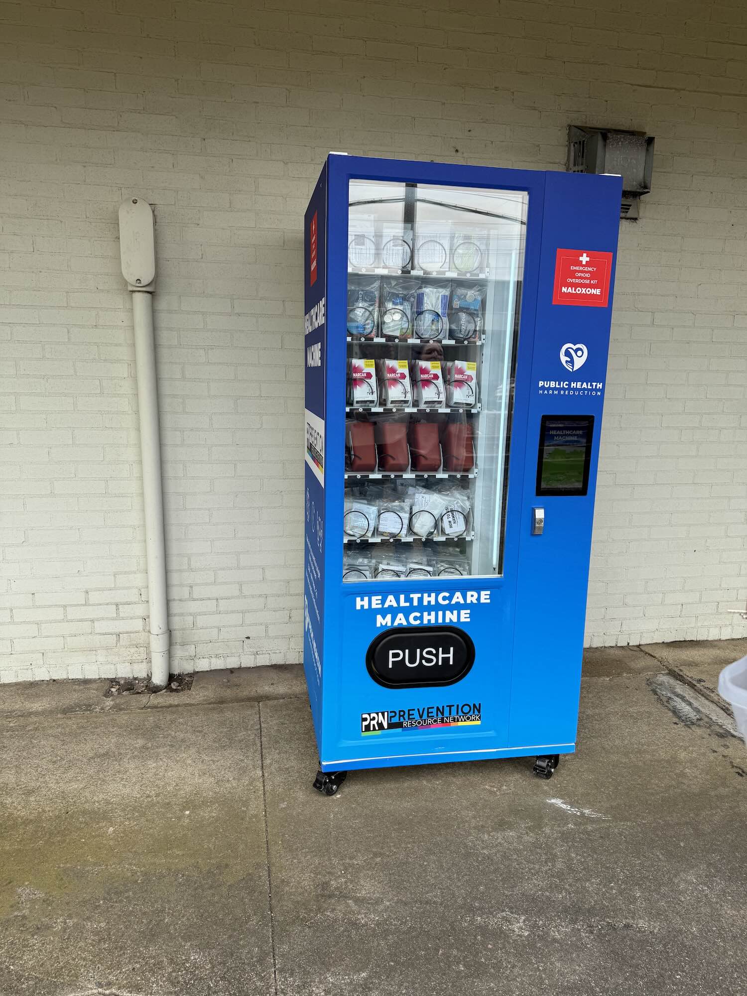 OpioidShield vending machine featured on NPR — New Jersey